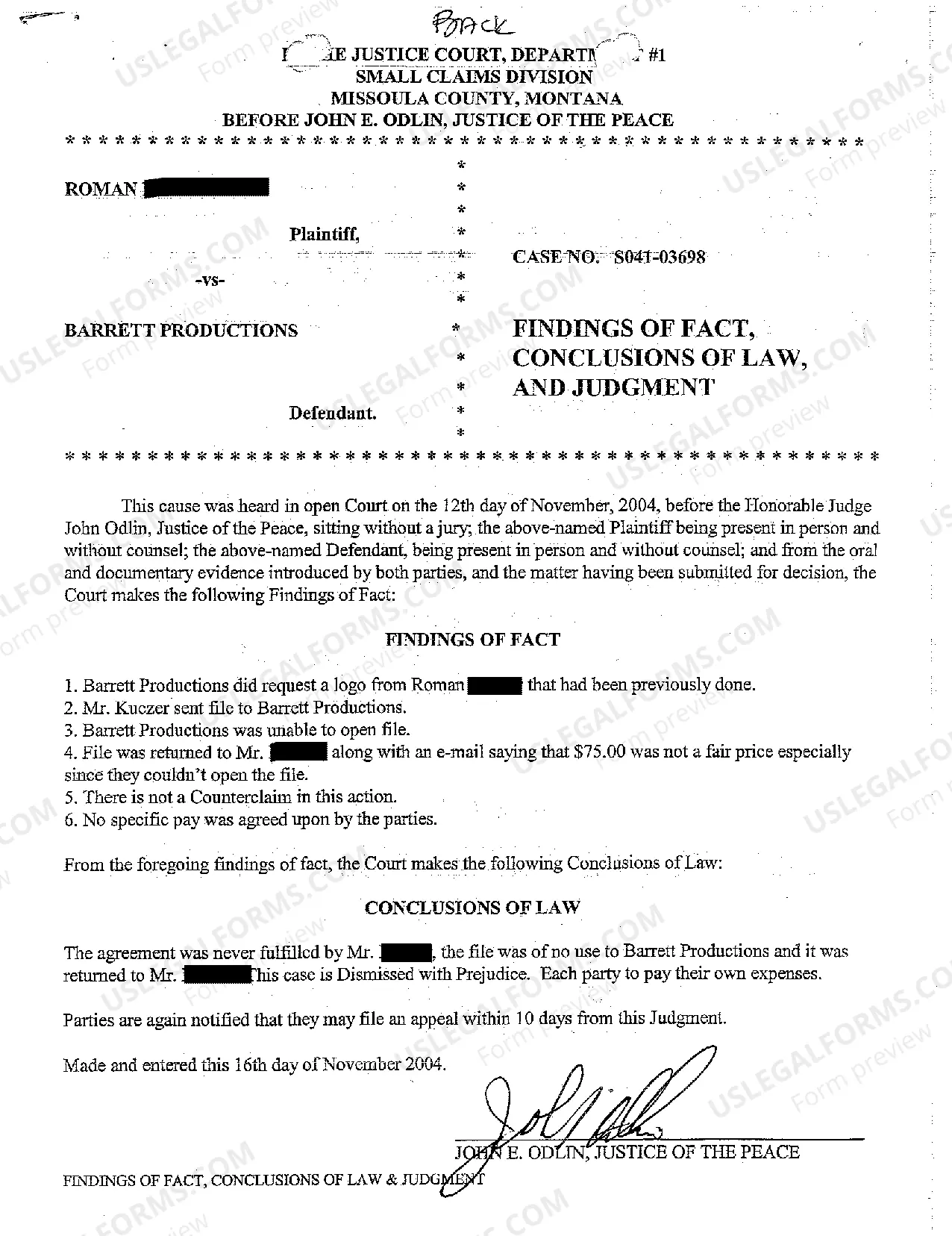 Preview A03 Notice of Appeal