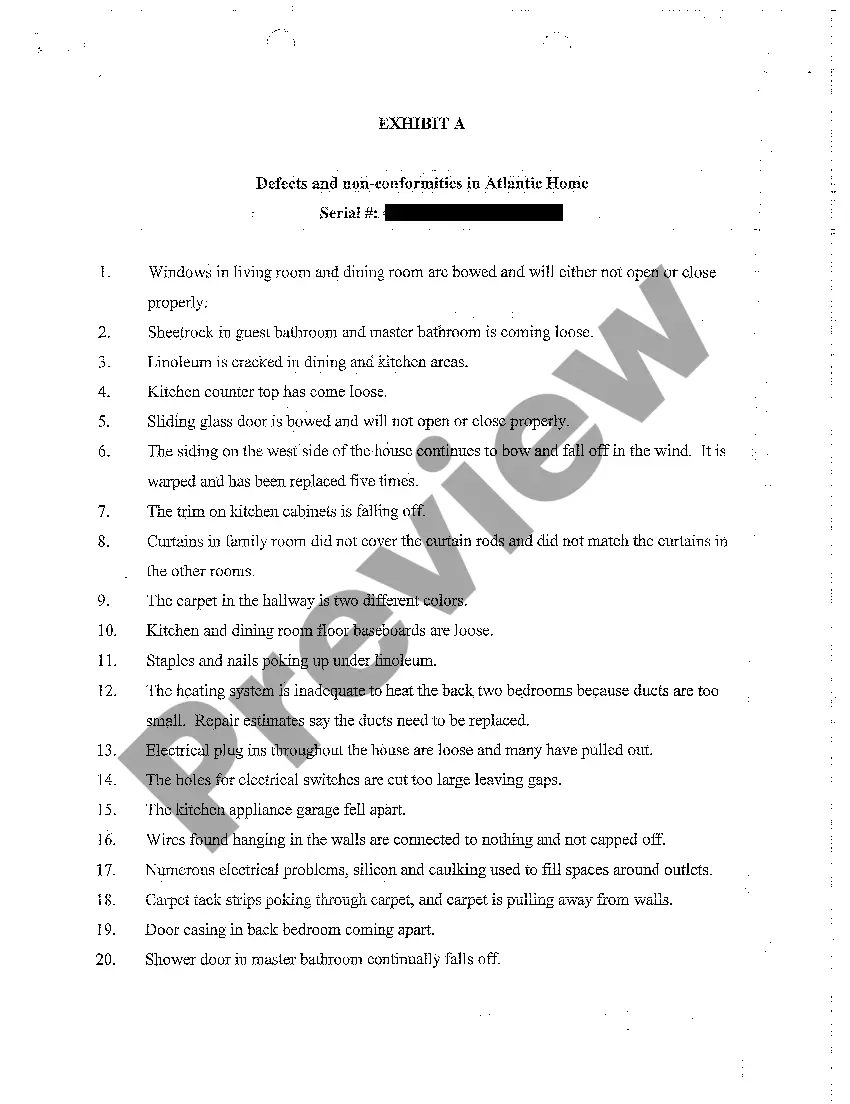 Get A01 Complaint and Demand For Jury Trial regarding Breach of Sales Contract Preview A01 Complaint and Demand For Jury Trial regarding Breach of Sales Contract