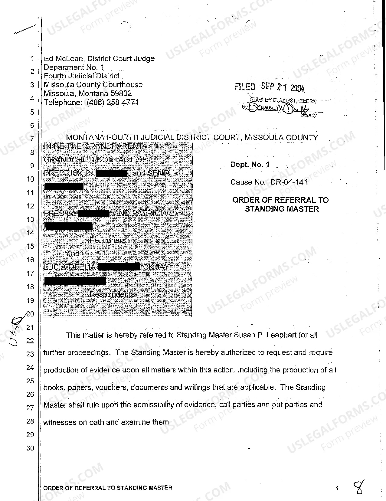 Preview A03 Notice of Attorneys' Conference