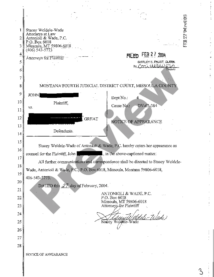 Preview A01 Complaint and Jury Demand regarding Wrongful Termination