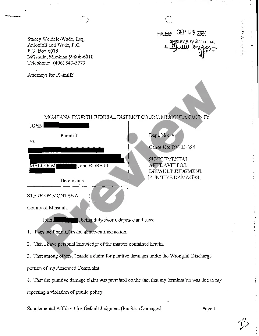 Preview A08 Order for Default Judgment