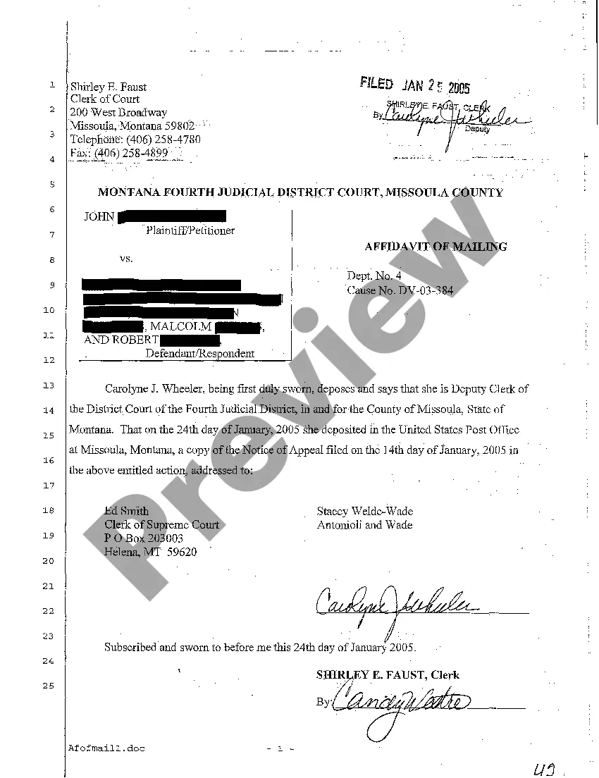 Preview A14 Mediator's Report