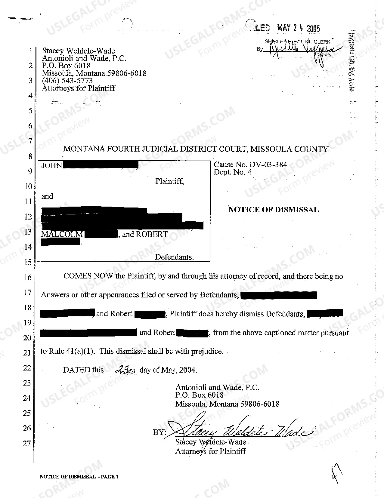 Preview A16 Release of Liability for Judgment