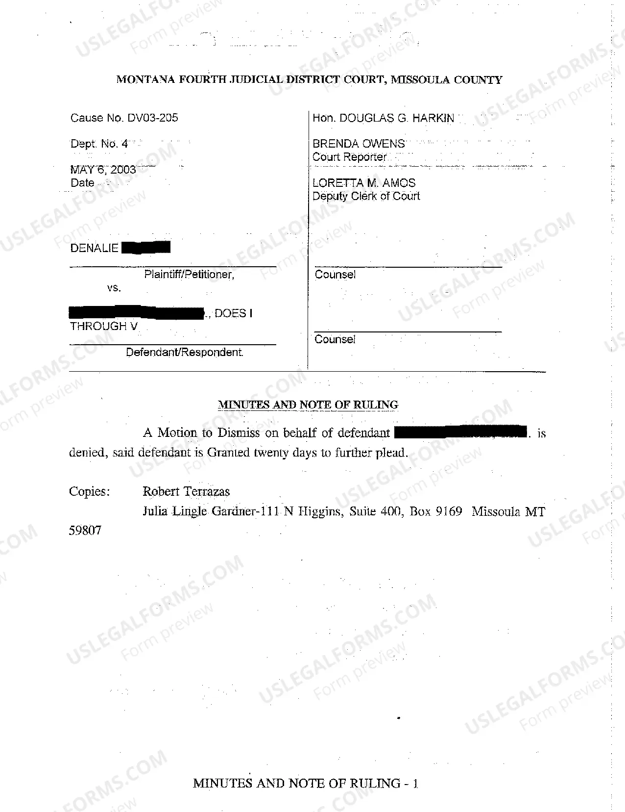 Preview A03 Invitation to Assume Jurisdiction