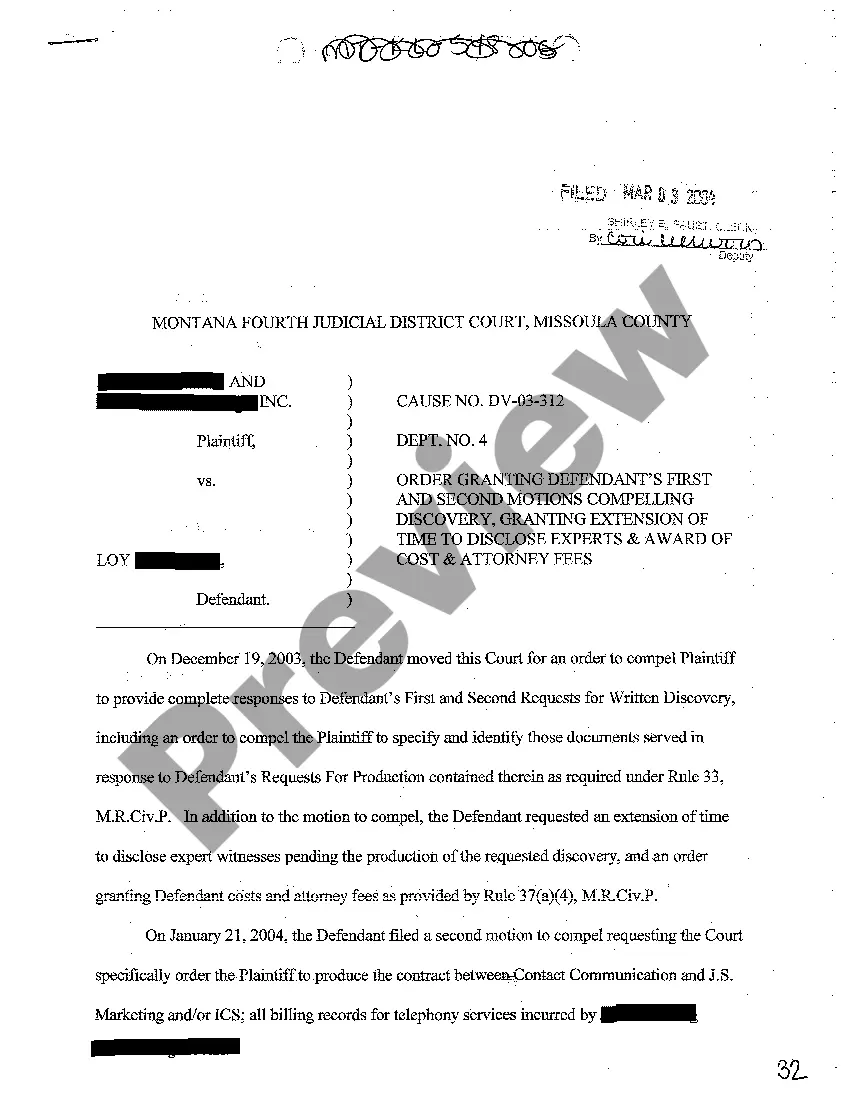 Get A05 Order and Memorandum Preview A05 Order and Memorandum