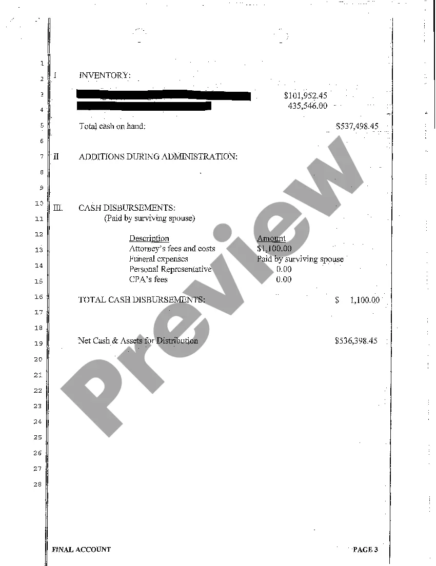 Preview A07 Final Account