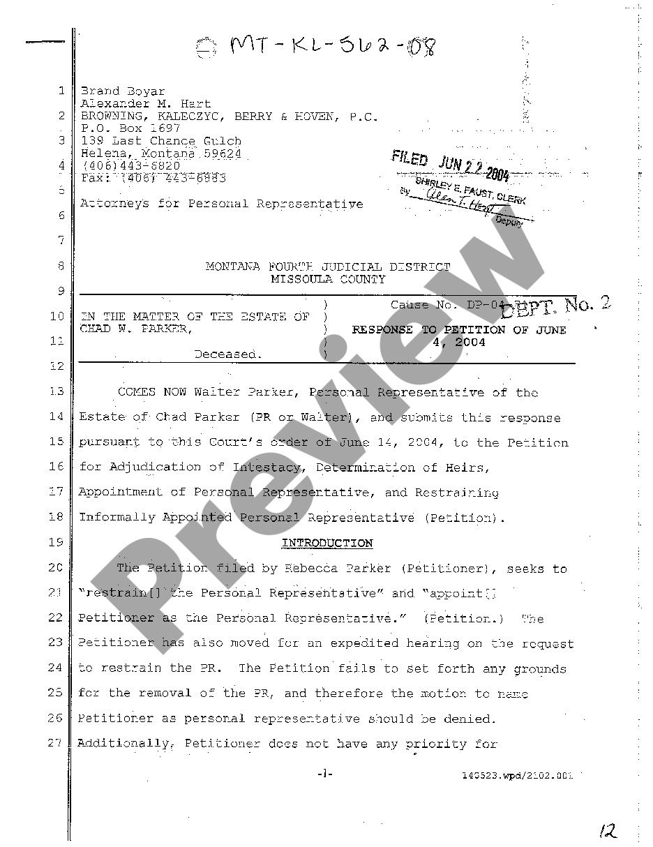 page 0 A08 Response to Petition preview
