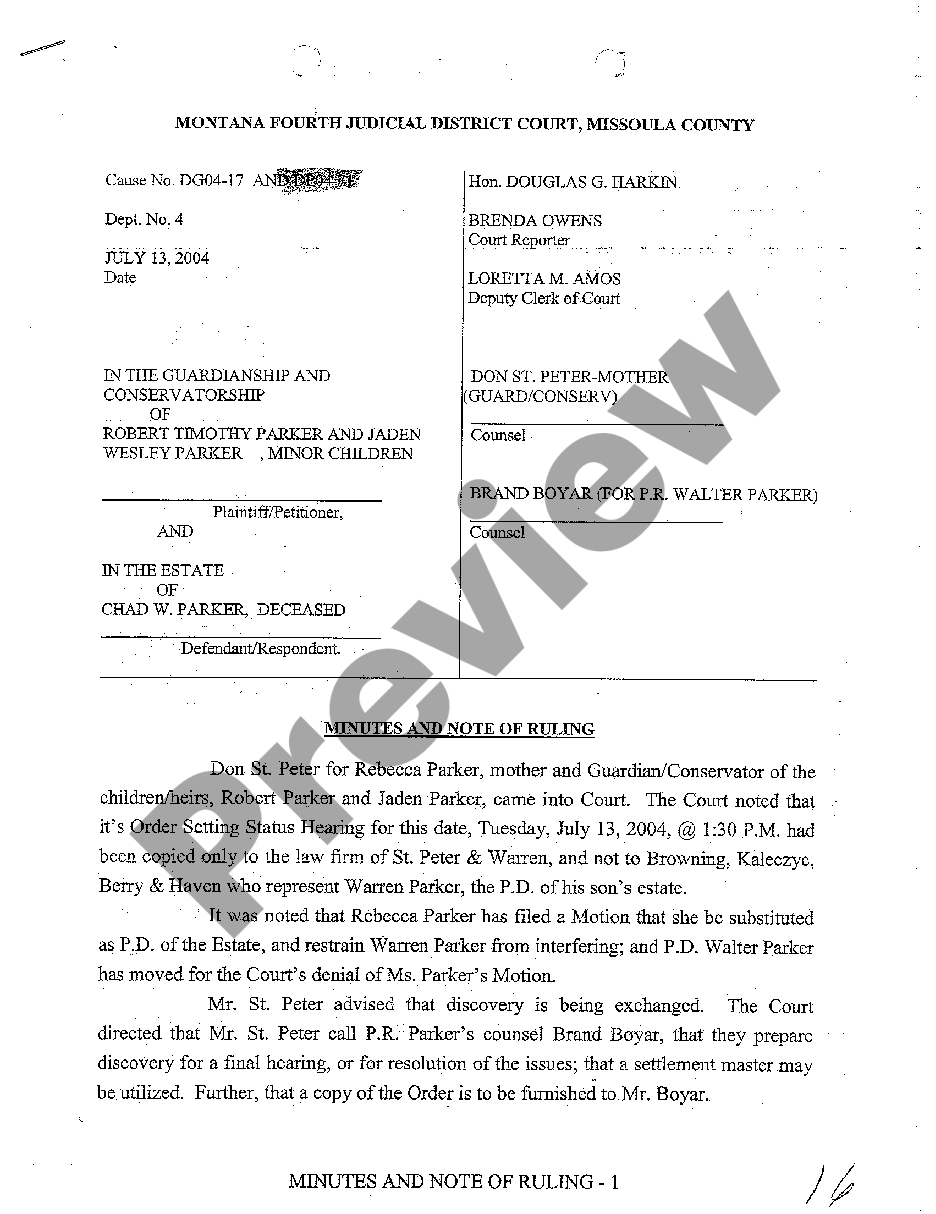 page 1 A10 Reply to Personal Representative's Response to Petition for Adjudication of Intestacy, Determination of Heirs preview