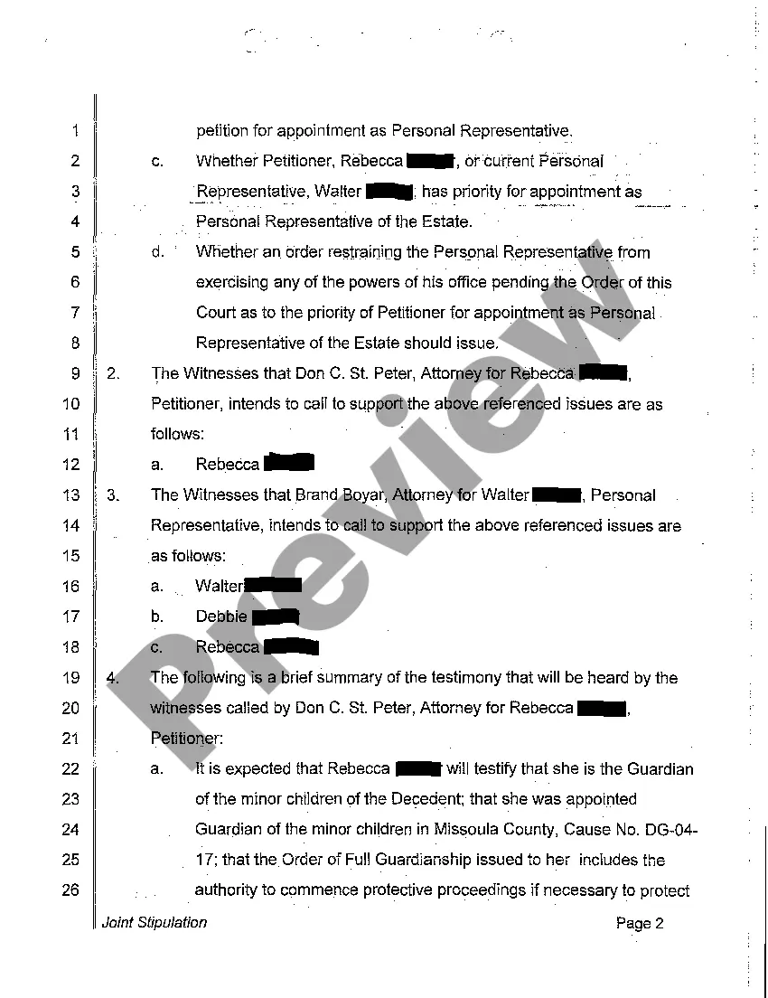 Get A15 Joint Stipulation Preview A15 Joint Stipulation