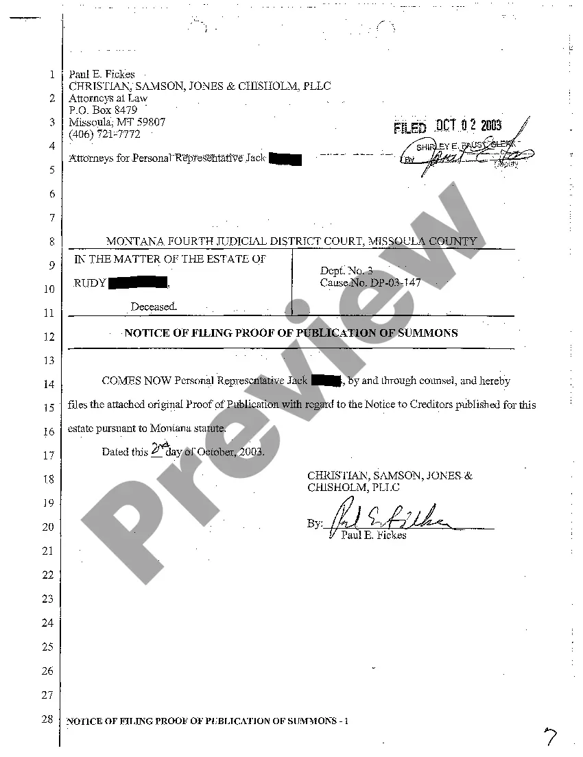 Preview A04 Claim Against Estate