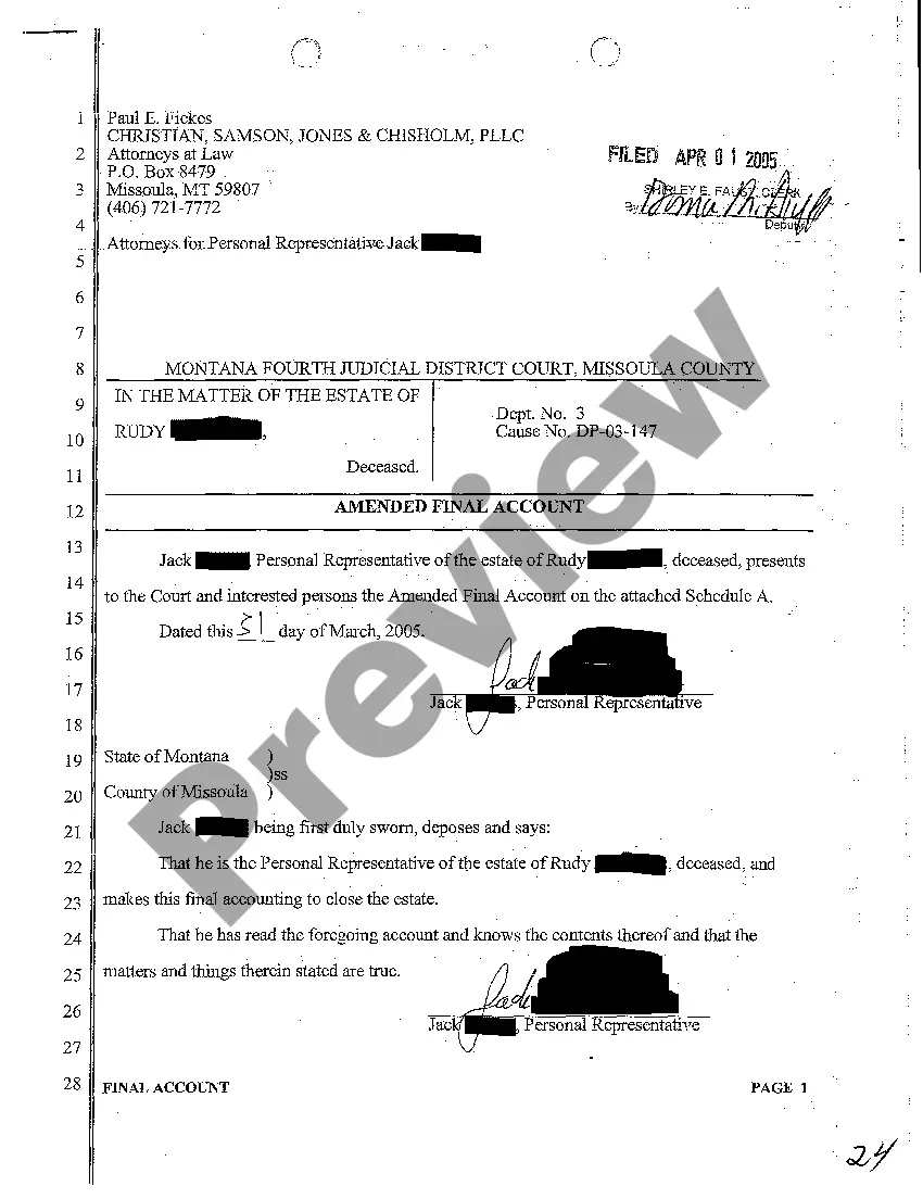 Preview A11 Final Account