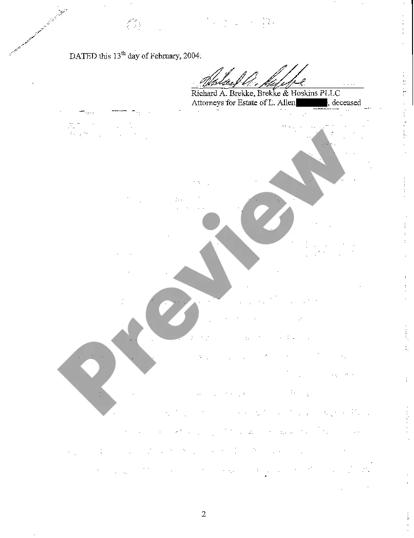 Preview A04 Notice and Information to Heirs and Devisees