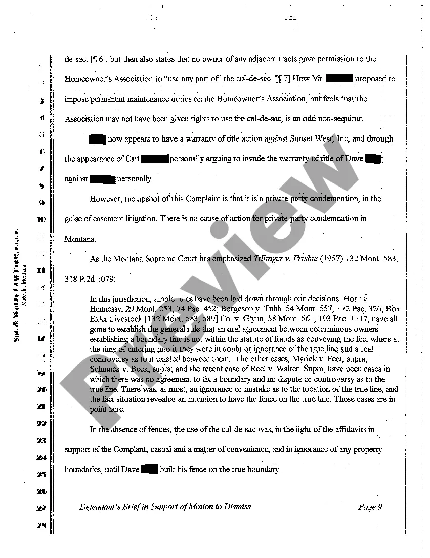 Preview A02 Brief in Support of Defendant's Motion to Dismiss