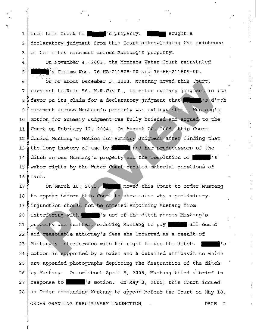 Get A07 Order Granting Preliminary Injunction Preview A07 Order Granting Preliminary Injunction