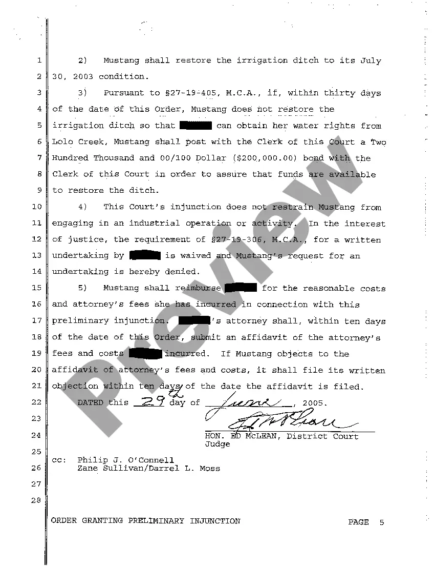 Get A07 Order Granting Preliminary Injunction Preview A07 Order Granting Preliminary Injunction