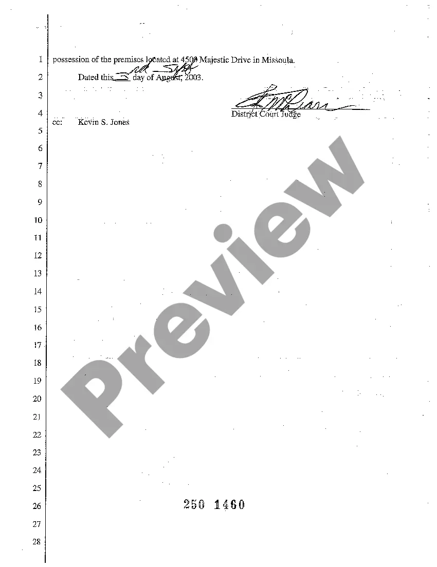 Preview A03 Notice of Entry of Judgment