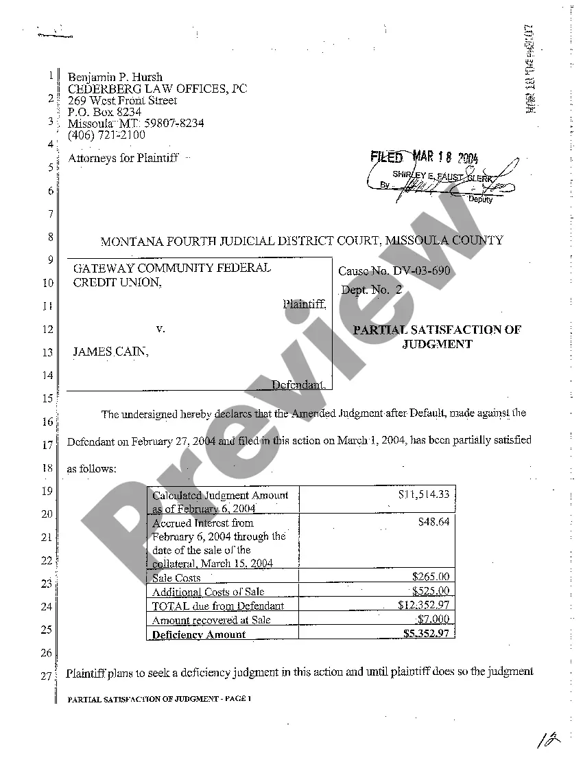 Preview A07 Amended Judgment After Default