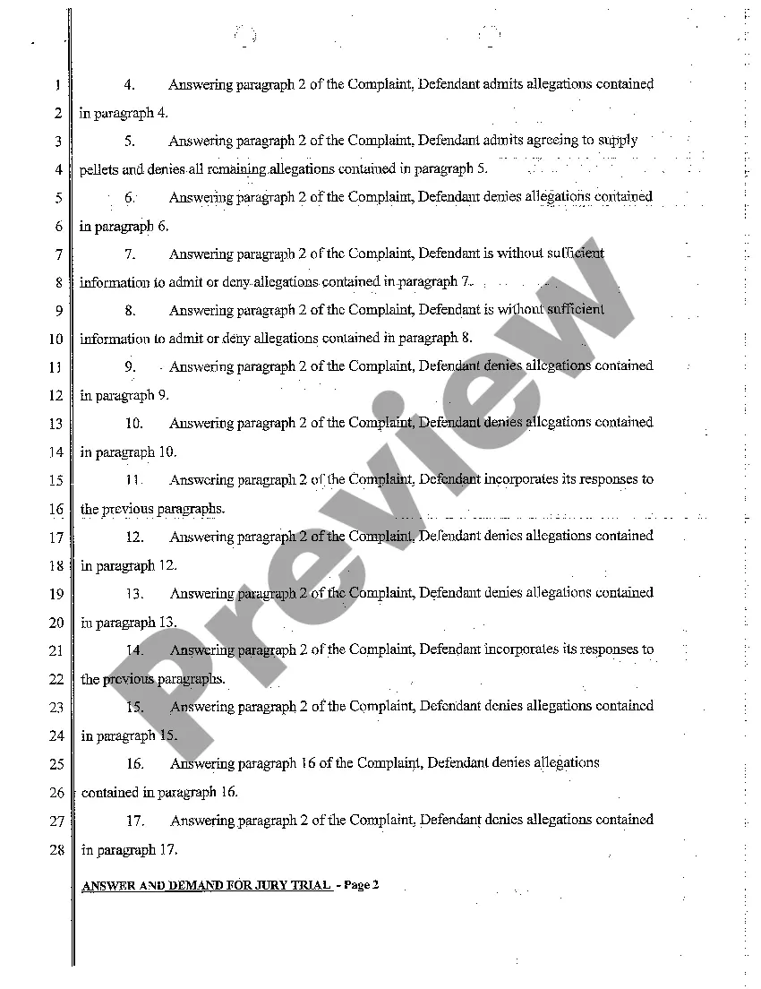 Preview A02 Answer and Demand for Jury Trial