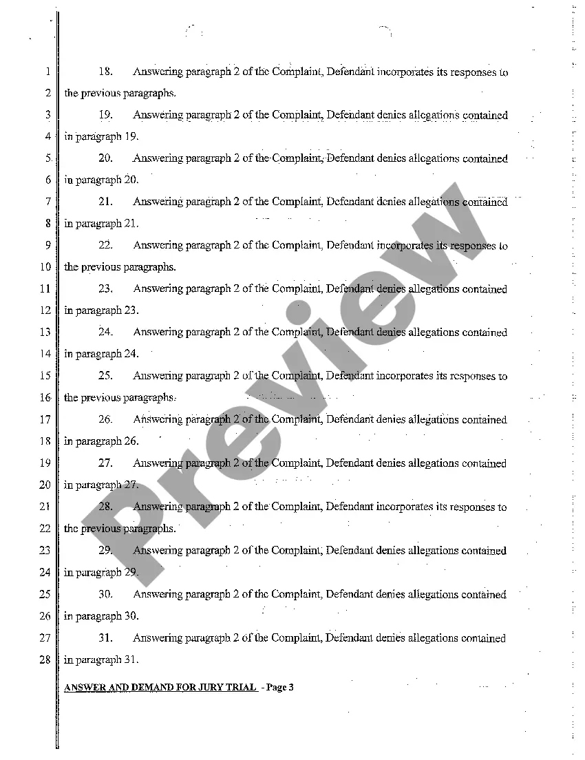 Preview A02 Answer and Demand for Jury Trial