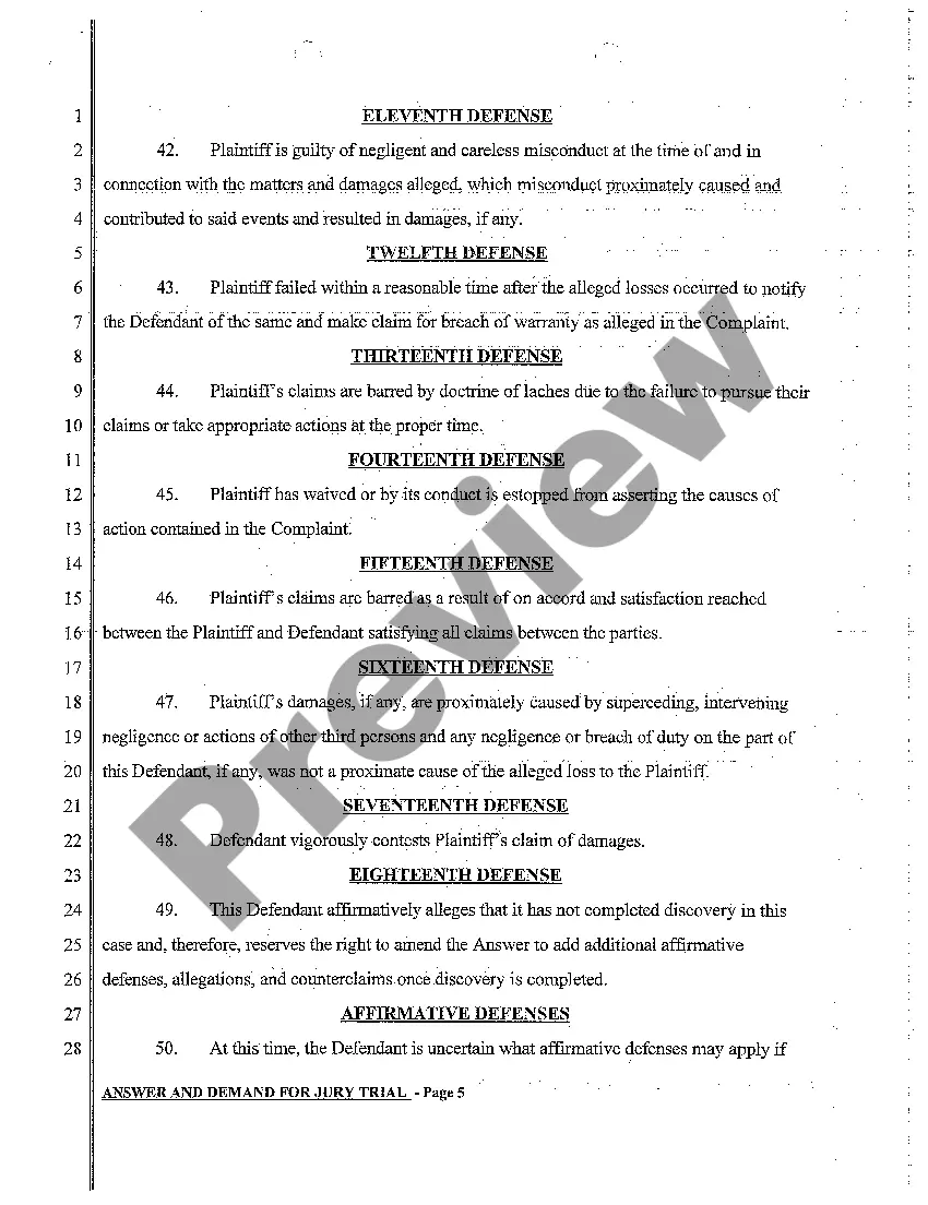 Preview A02 Answer and Demand for Jury Trial