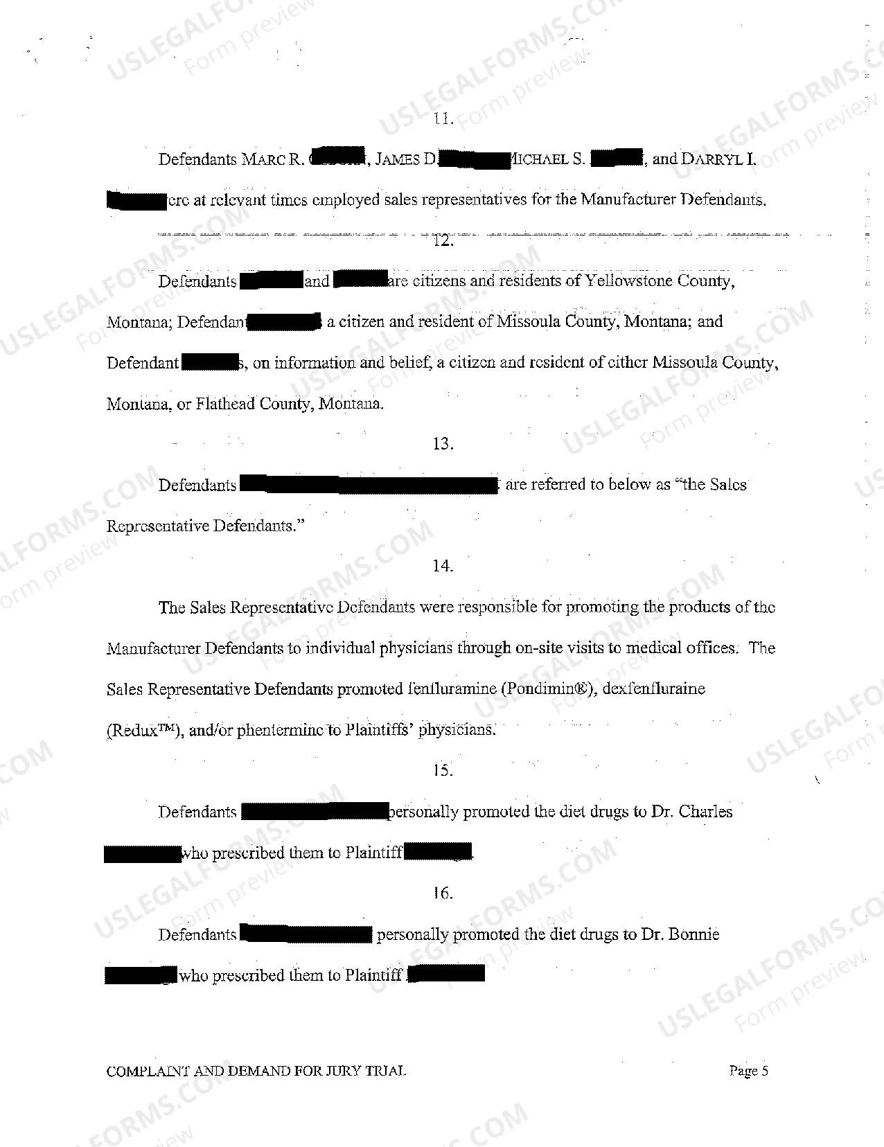 Preview A01 Defendant's Answer and Jury Demand