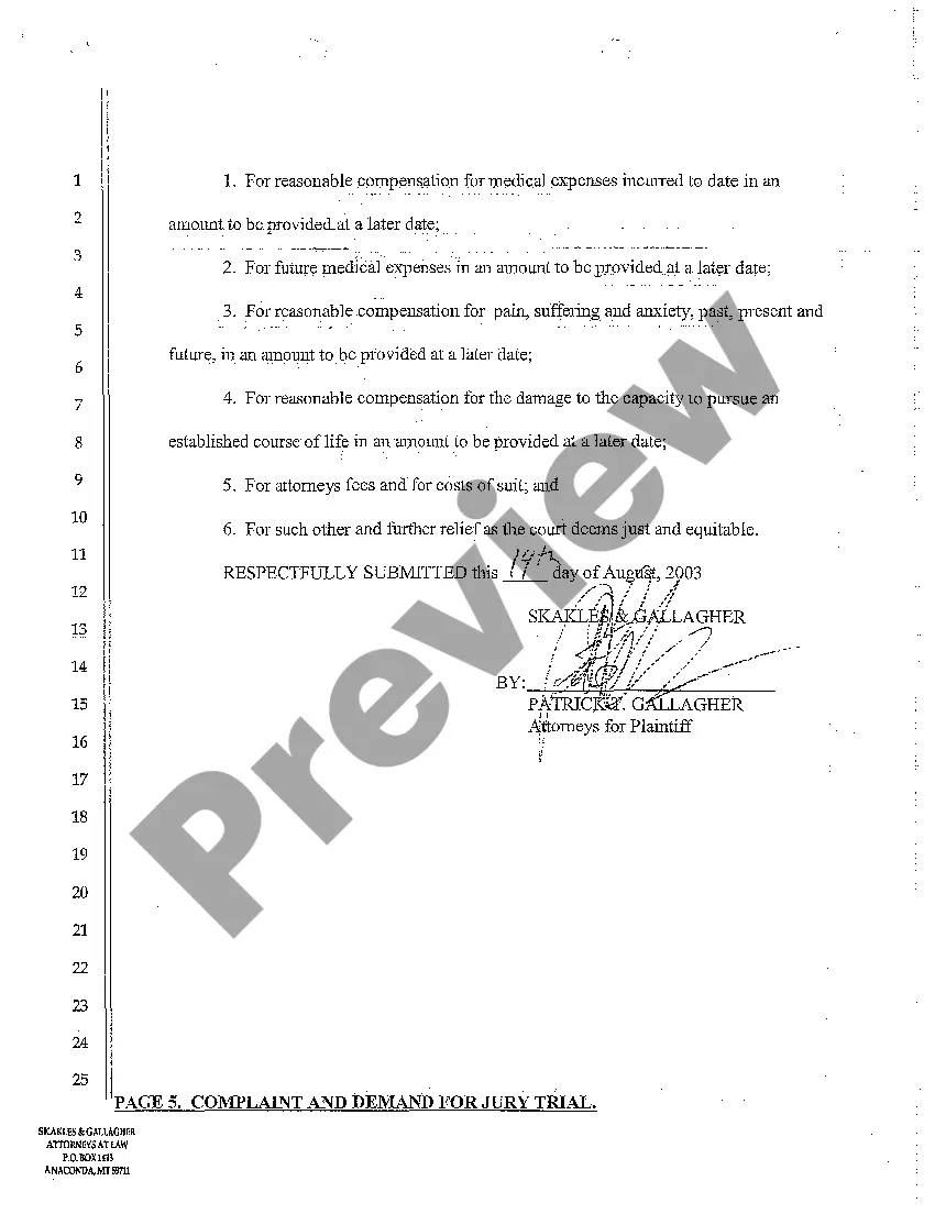 Preview A01 Request for Statement of Claim