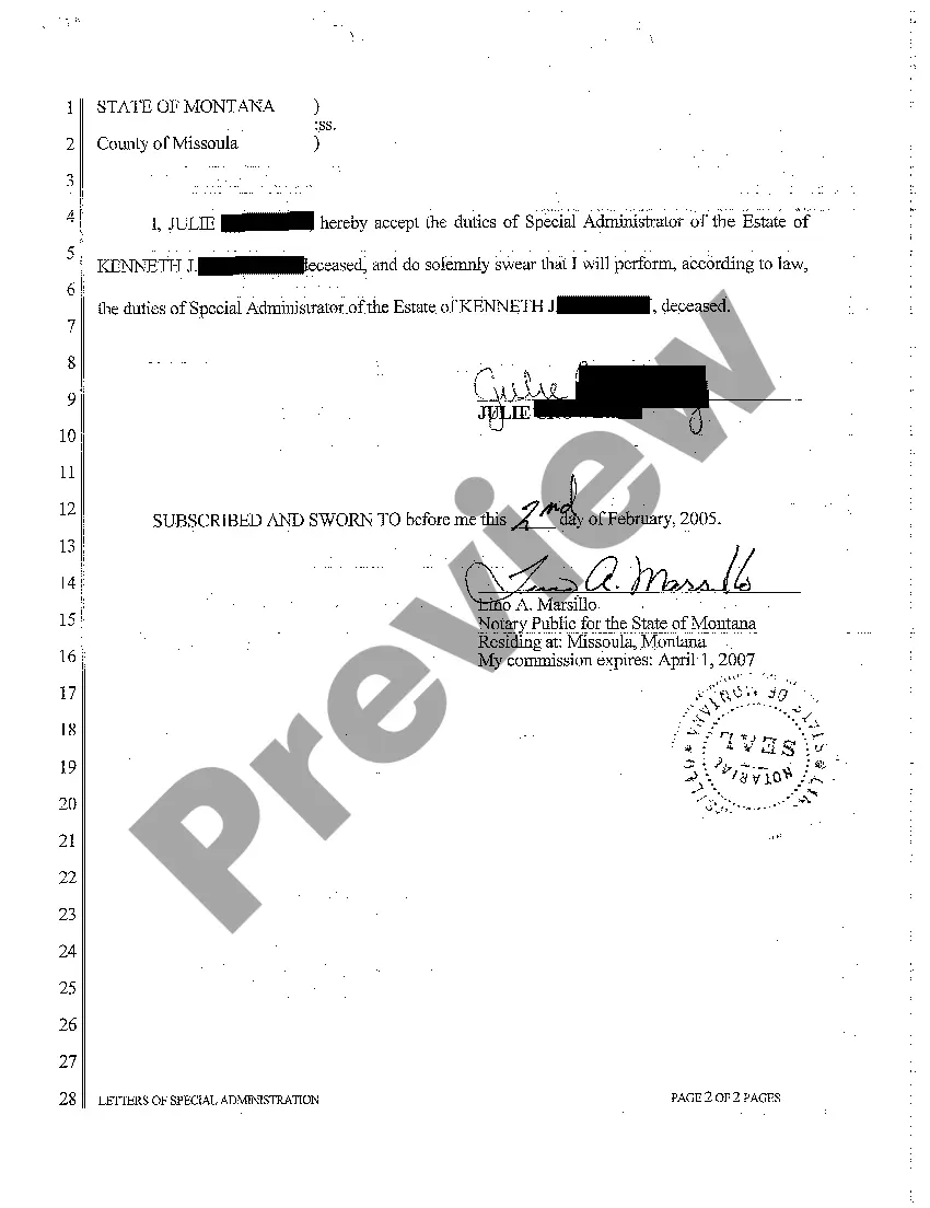 Preview A02 Letters of Special Administration