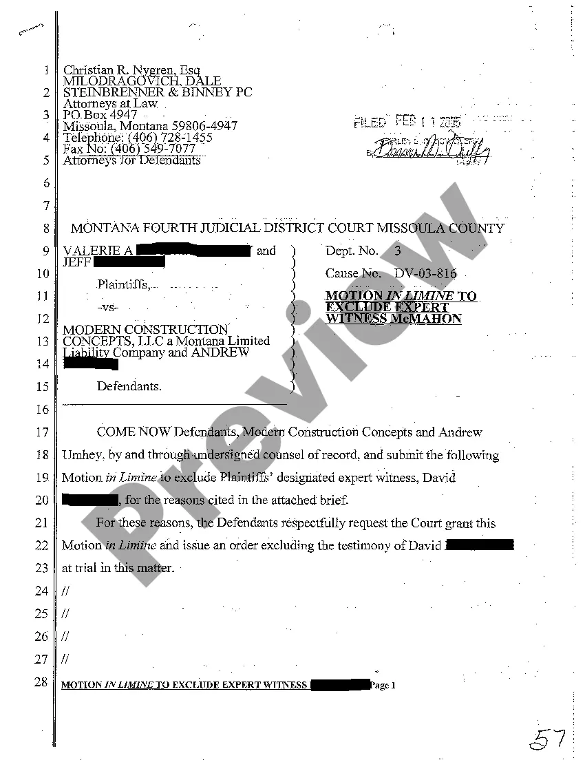 Preview A04 Defendants' Motion to Allow Inspection of Property by Jury and Brief in Support