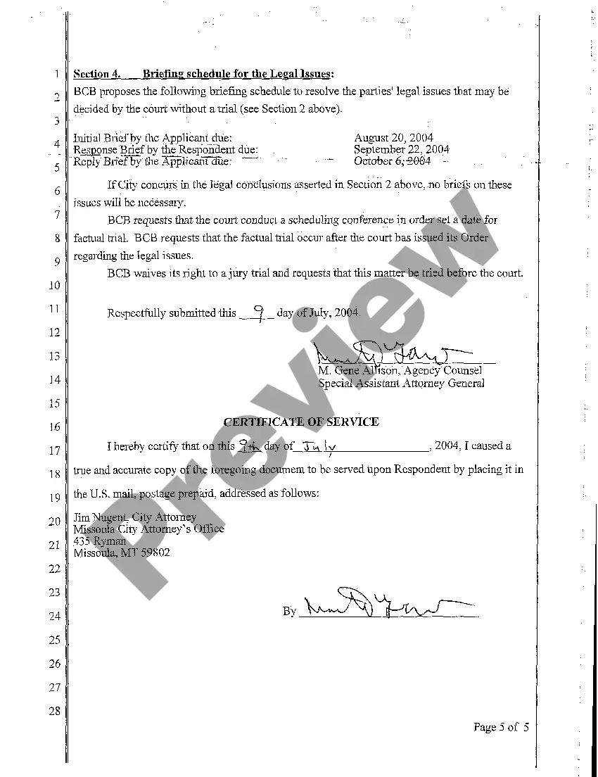 Preview A03 Notice and Request for Non-Jury Trial