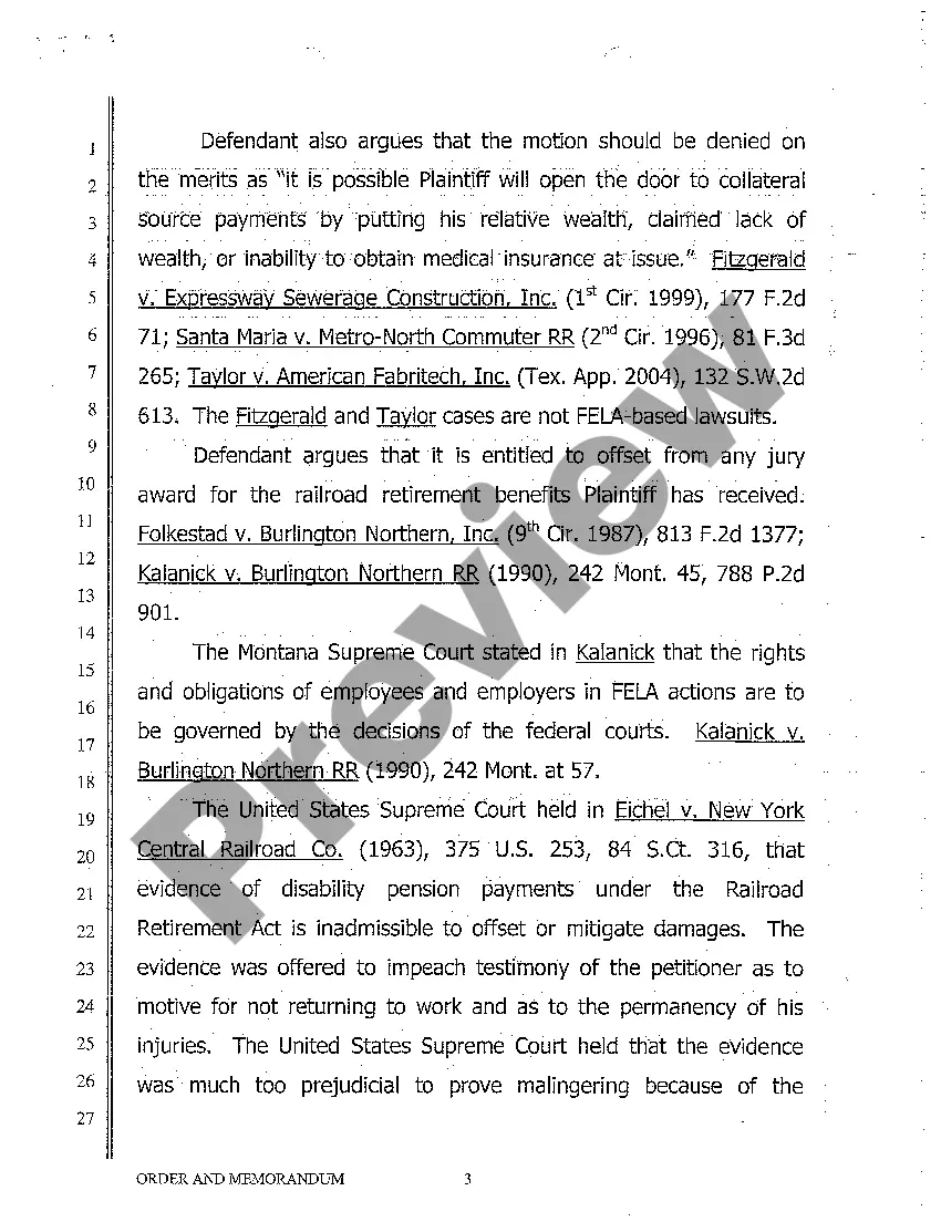 Preview A05 Order and Memorandum