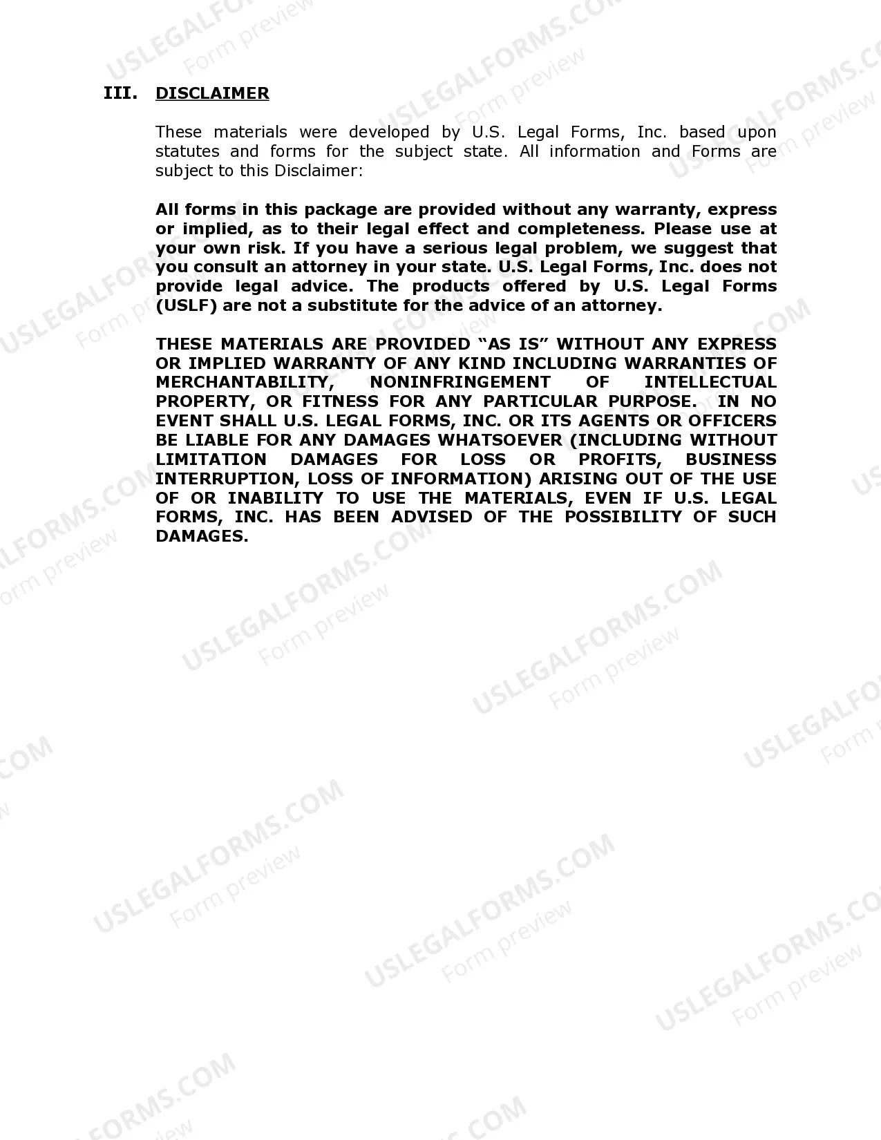 Preview Montana Supplemental Residential Lease Forms Package