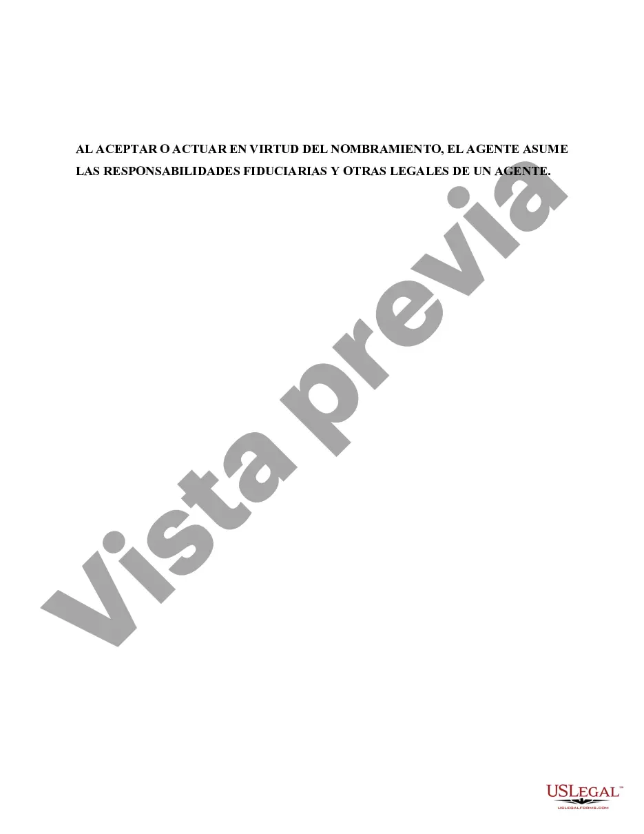 Preview Poder General para el Cuidado y Custodia del Hijo o Hijos