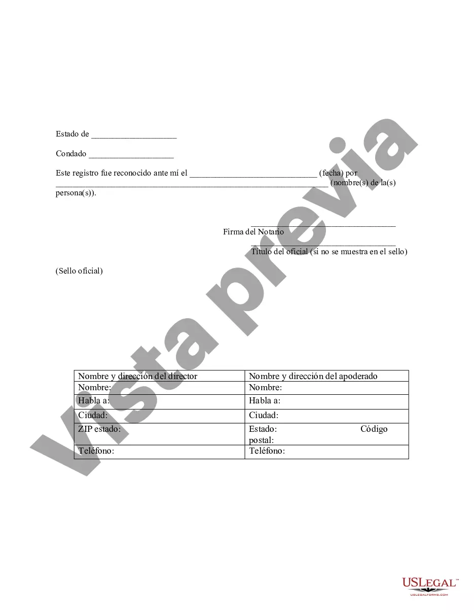 Preview Poder notarial limitado en el que se especifican poderes con ejemplos de poderes incluidos
