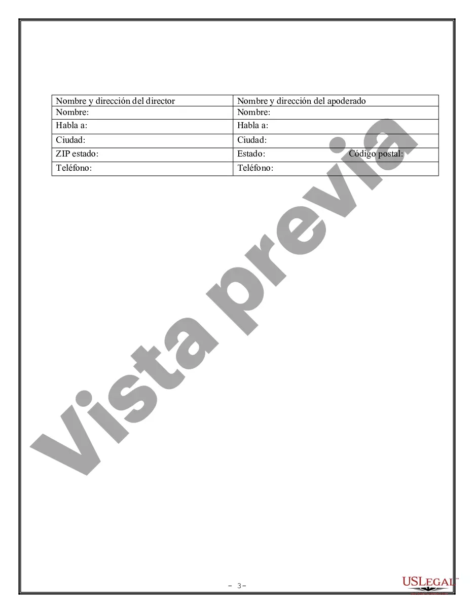 Preview Poder Notarial Limitado para Transacciones de Acciones y Poderes Corporativos