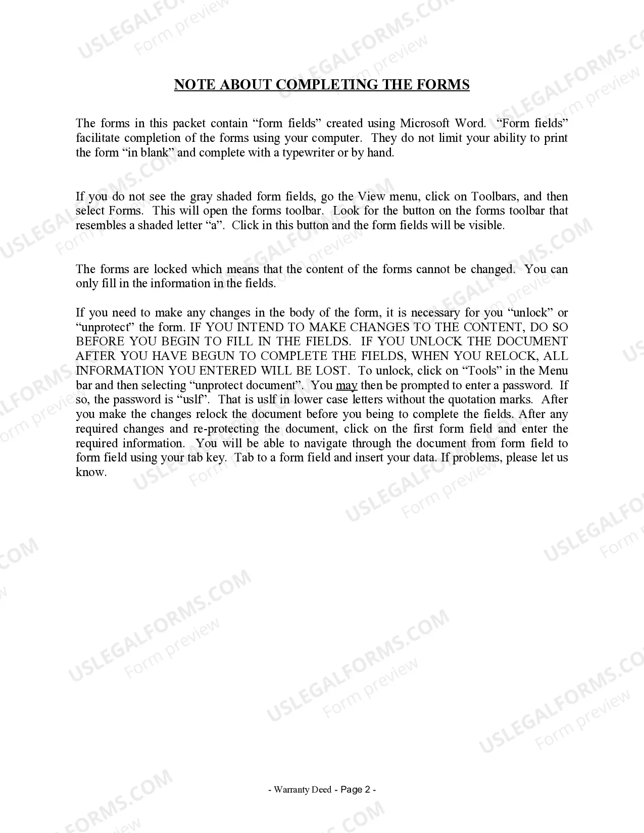 Preview Warranty Deed from Limited Partnership or LLC is the Grantor, or Grantee