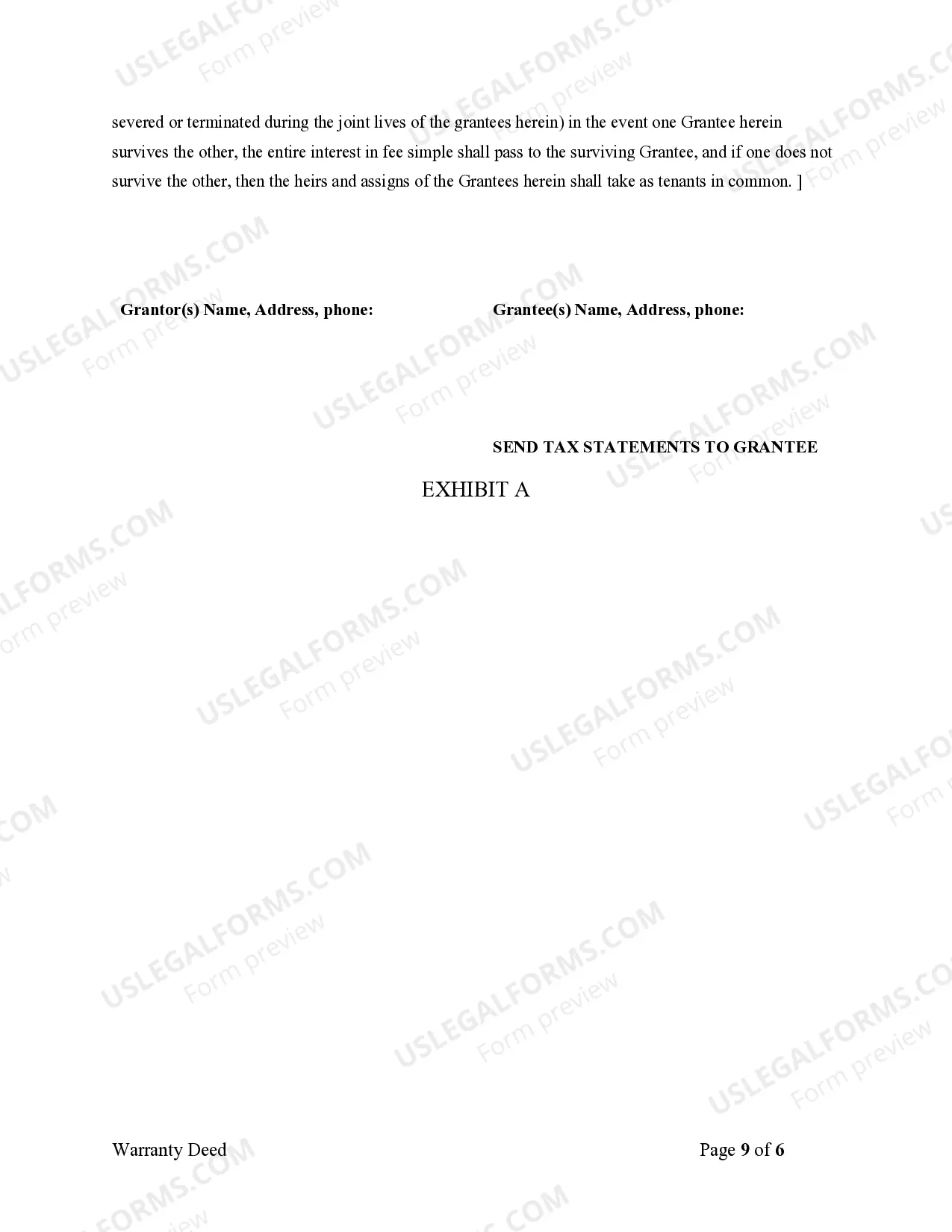 Preview Warranty Deed from Limited Partnership or LLC is the Grantor, or Grantee