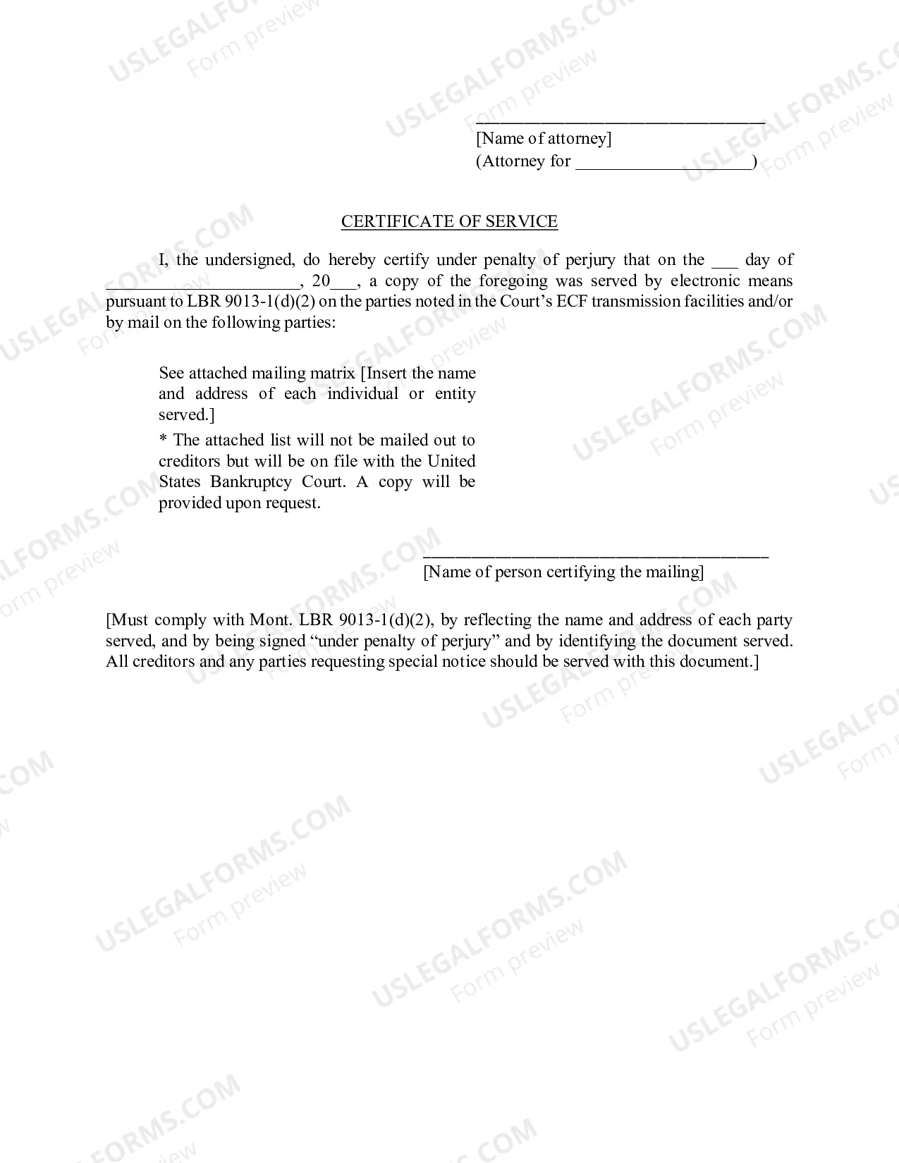 Preview Mont. LBF 15. MOTION FOR RULE 2004 EXAMINATION [MONT. LBR 2004-1]