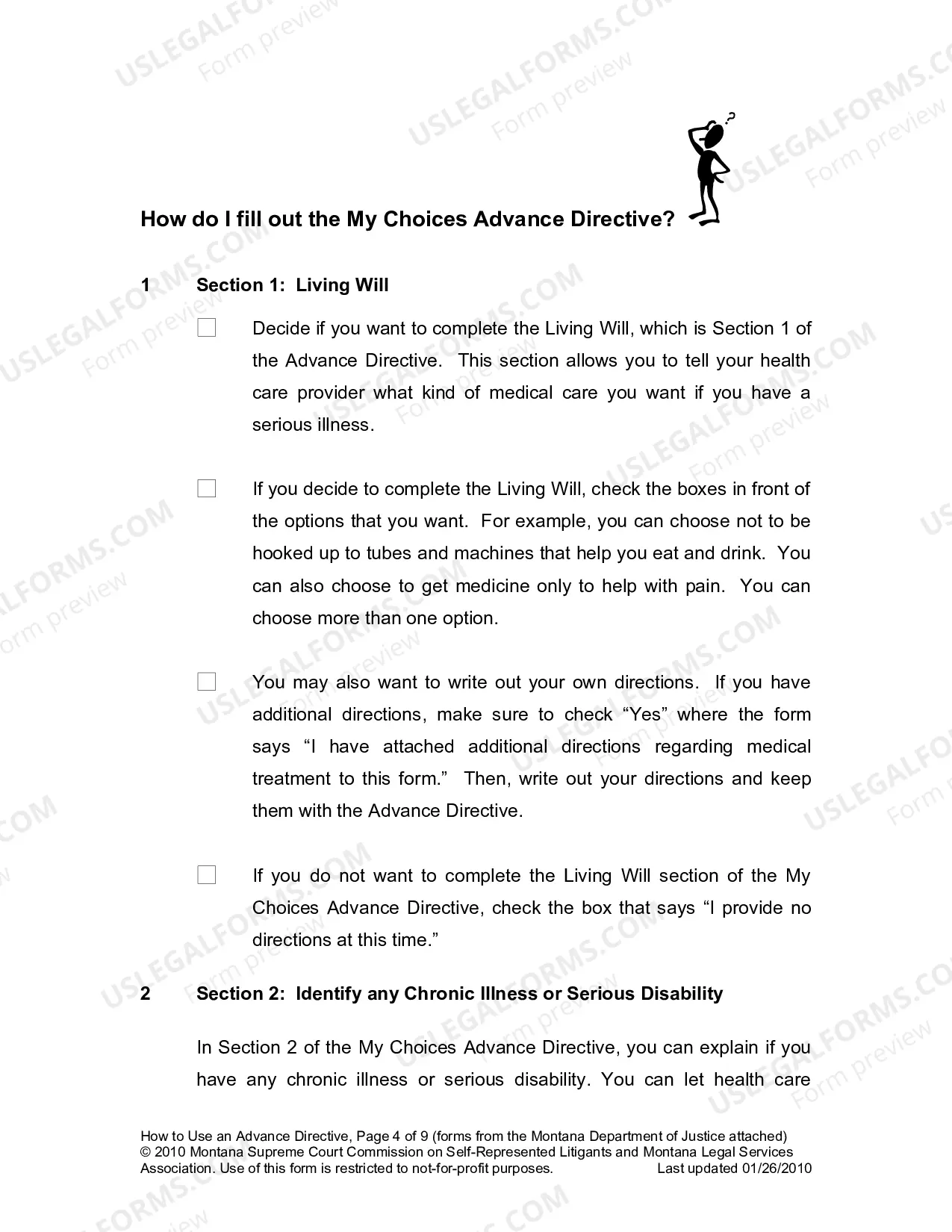 Preview Advance Directive Packet