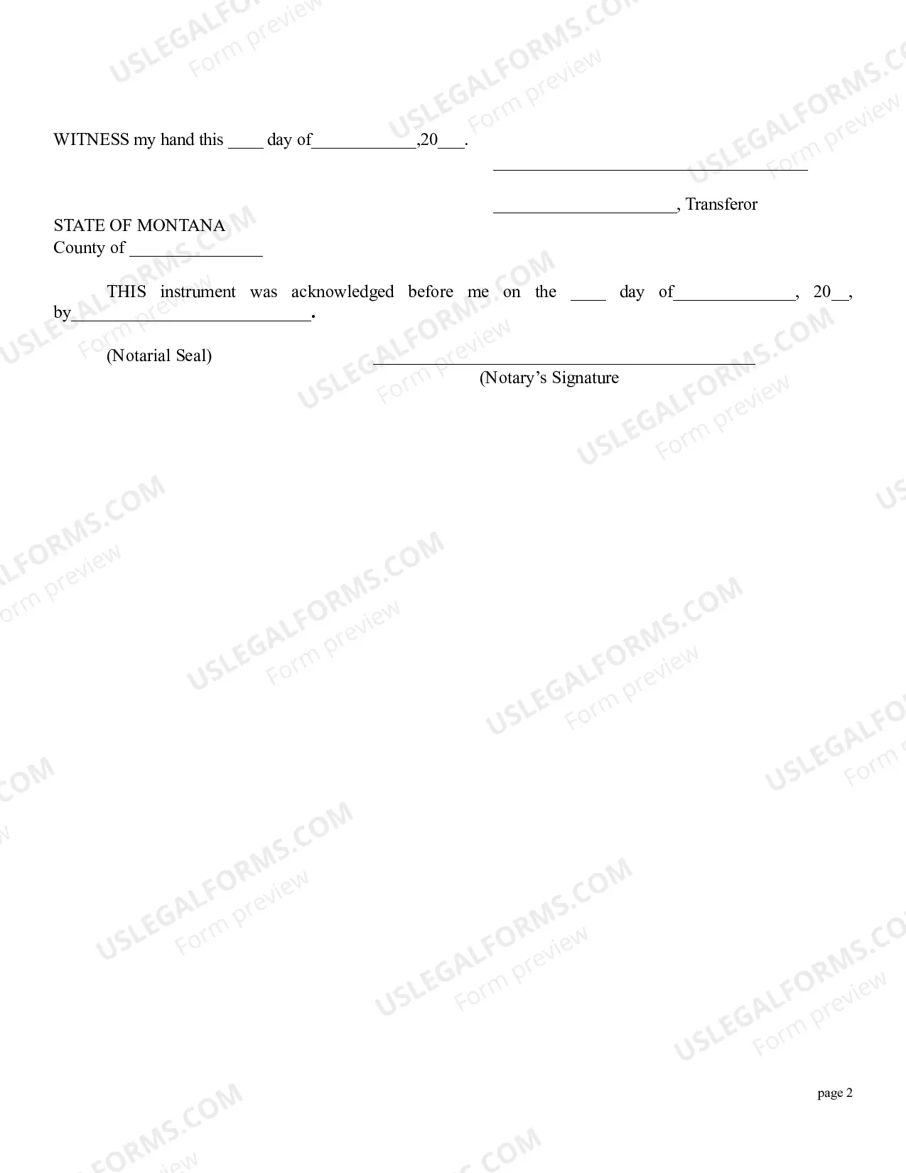 Preview Transfer on Death Deed (Single to Single)