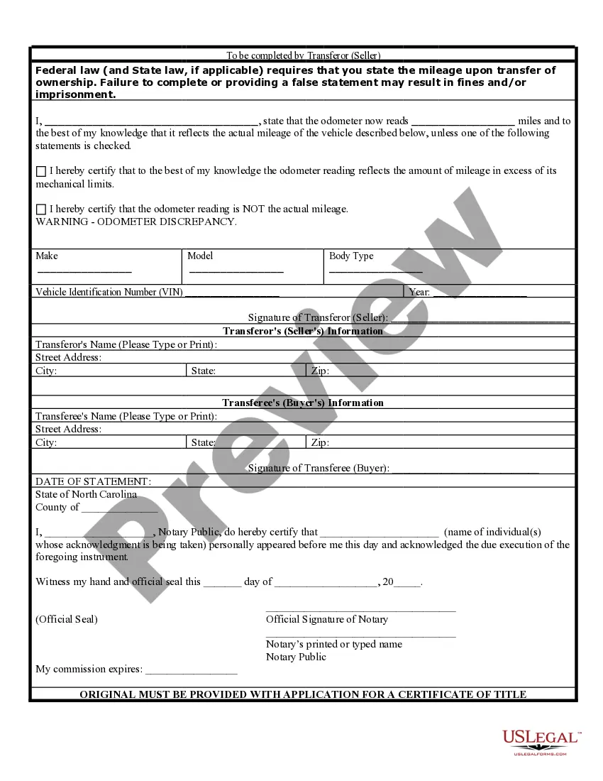 Get Bill of Sale of Automobile and Odometer Statement for As-Is Sale Preview Bill of Sale of Automobile and Odometer Statement for As-Is Sale
