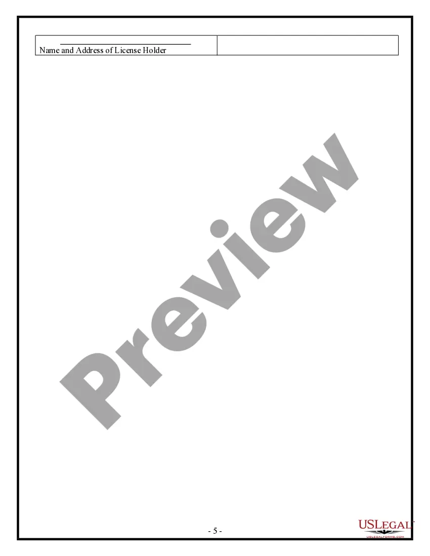 Preview Excavator Contract for Contractor