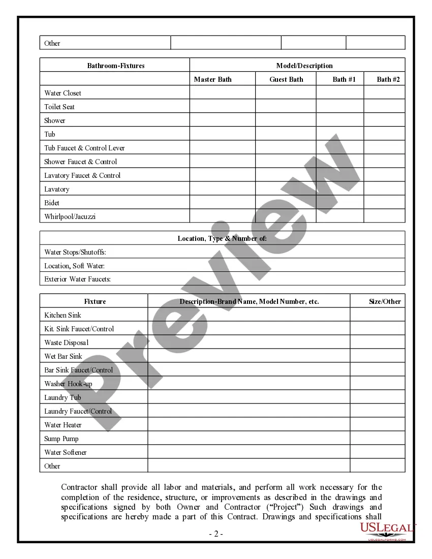 Get Plumbing Contract for Contractor Preview Plumbing Contract for Contractor