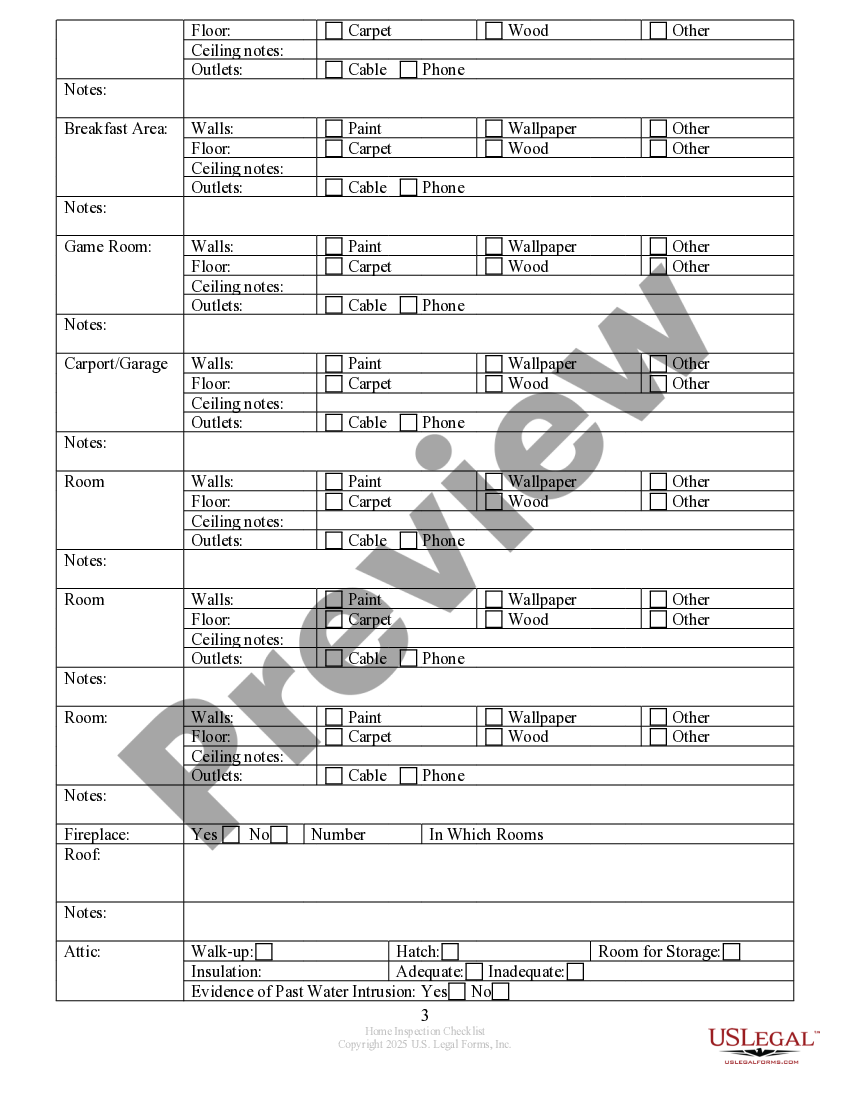 North Carolina Buyer's Home Inspection Checklist Nc Inspection