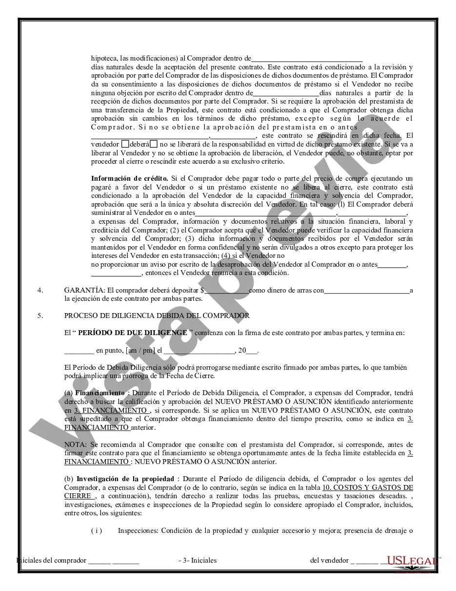 Preview Contrato de Compraventa de Bienes Inmuebles sin Corredor para Acuerdo de Venta de Casa Residencial