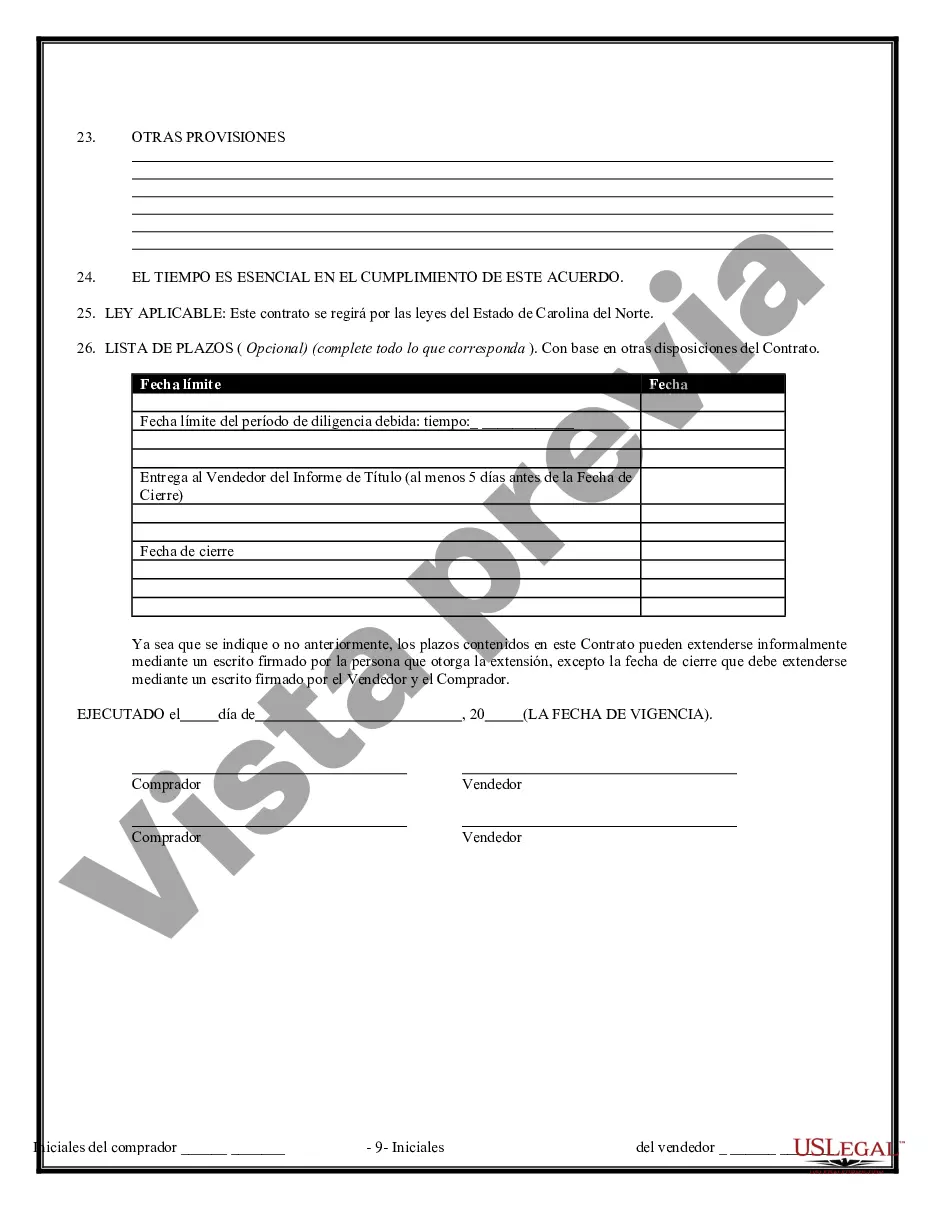 Preview Contrato de Compraventa de Bienes Inmuebles sin Corredor para Acuerdo de Venta de Casa Residencial