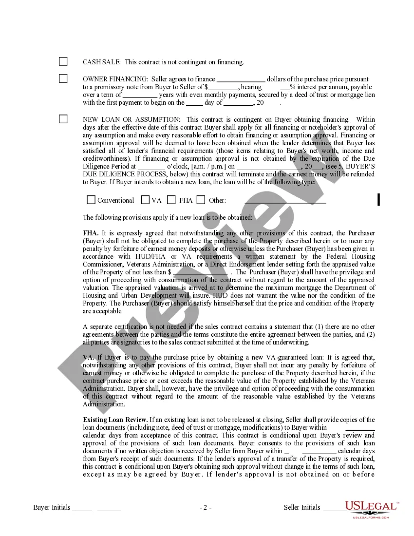 Preview Contract for Sale and Purchase of Real Estate with No Broker for Residential Home Sale Agreement