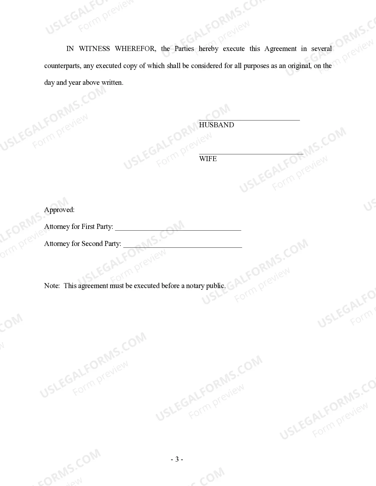 Preview Amendment to Prenuptial or Premarital Agreement