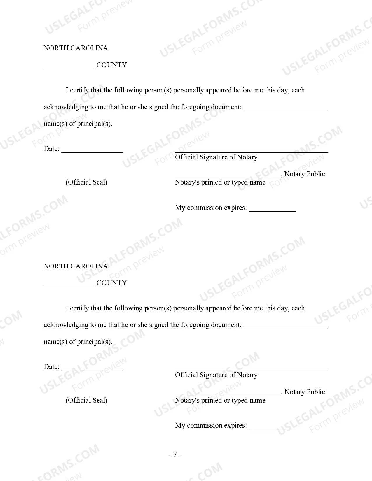 Preview North Carolina Prenuptial Premarital Agreement - Uniform Premarital Agreement Act - with Financial Statements