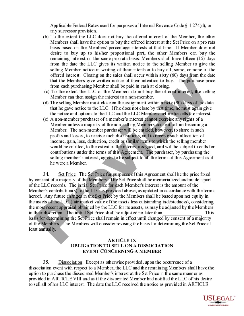 Get Limited Liability Company LLC Operating Agreement Preview Limited Liability Company LLC Operating Agreement