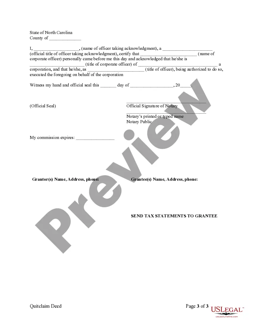 Get Quitclaim Deed from Corporation to Husband and Wife Preview Quitclaim Deed from Corporation to Husband and Wife